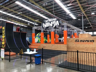 Best parkour gyms and Ninja Warrior courses in Australia for older children, big kids, tweens and teens - photo by Nicole Melanson for Big Kids Down Under